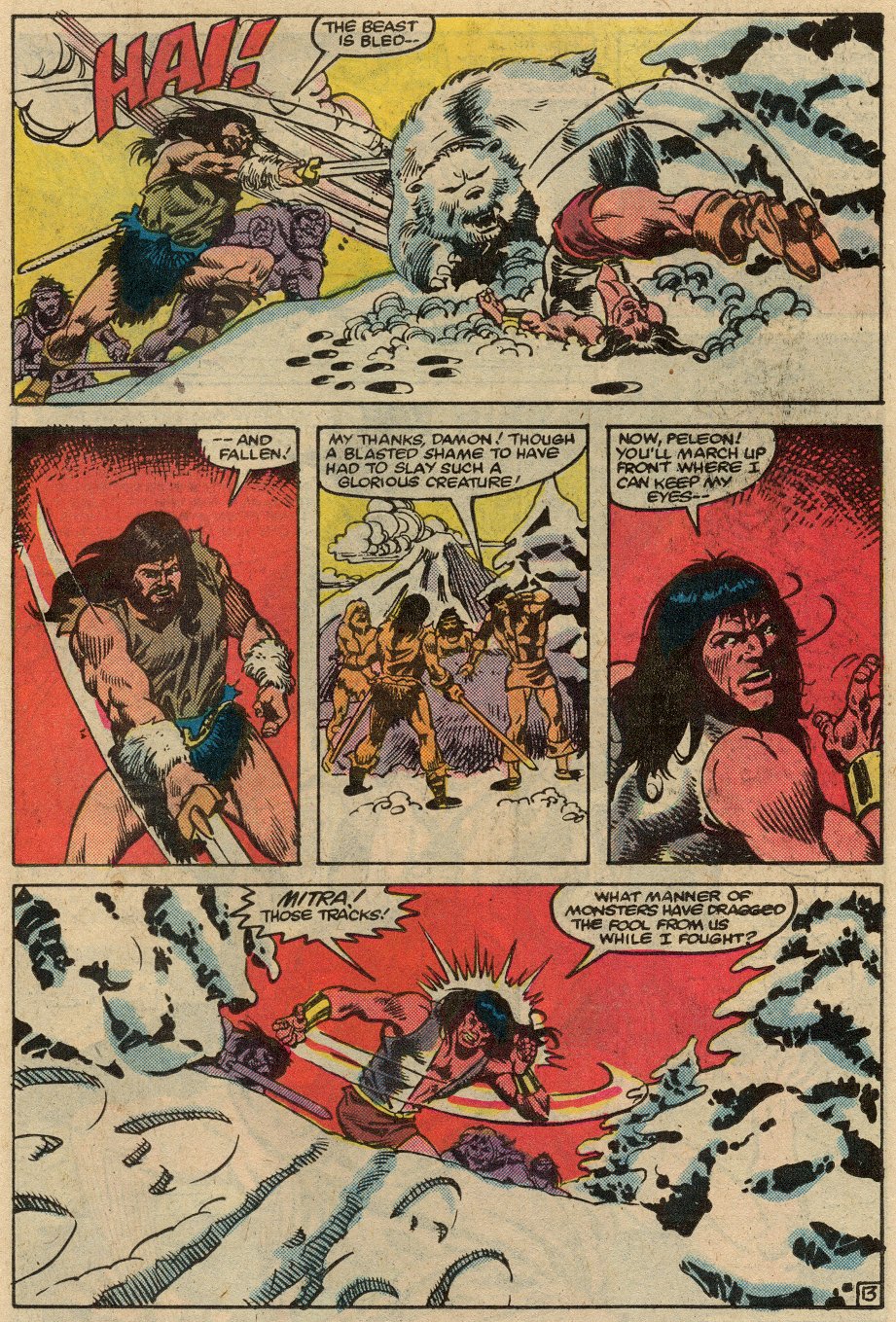 Read online Conan the Barbarian (1970) comic -  Issue #145 - 14