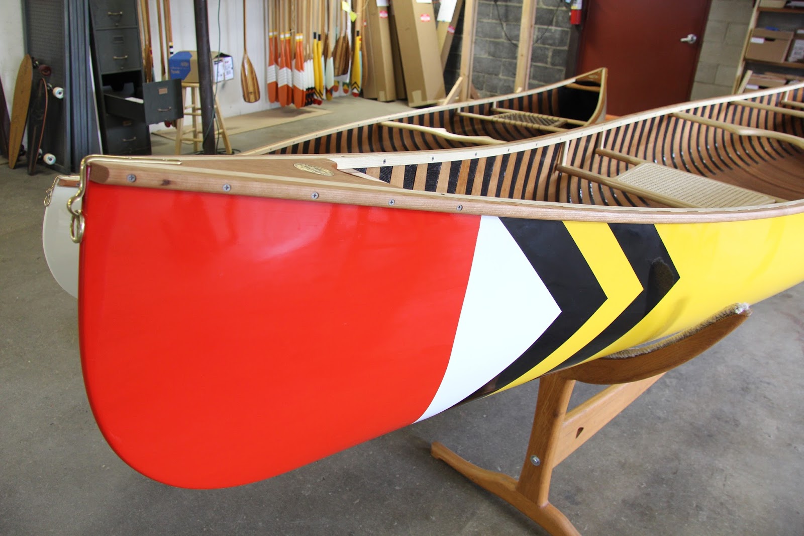 CHAD'S DRYGOODS CHAD'S VISIT TO SANBORN CANOE CO., WINONA MN.