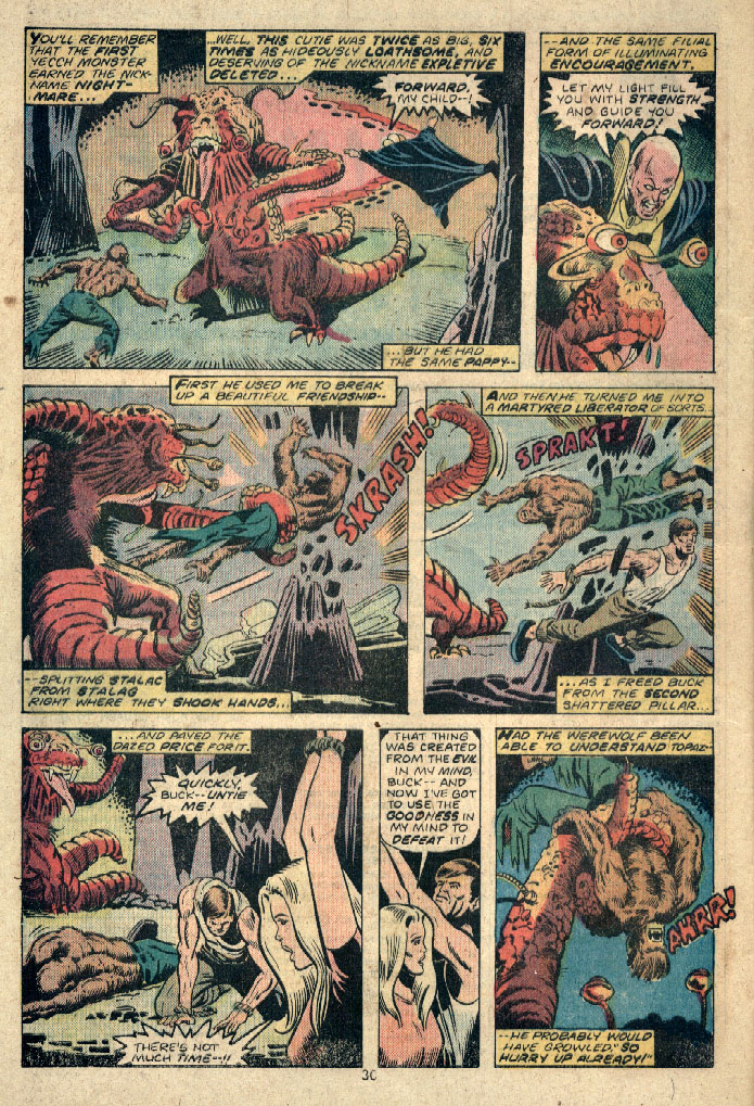 Read online Werewolf by Night (1972) comic -  Issue #27 - 17