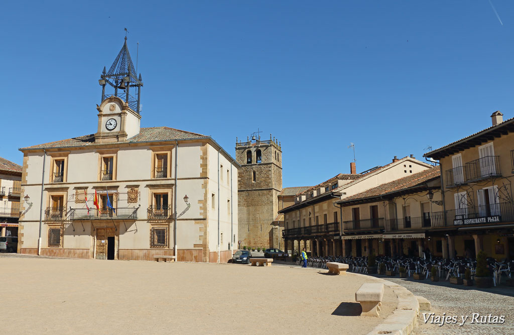 Plaza Mayor de Riaza, Segovia