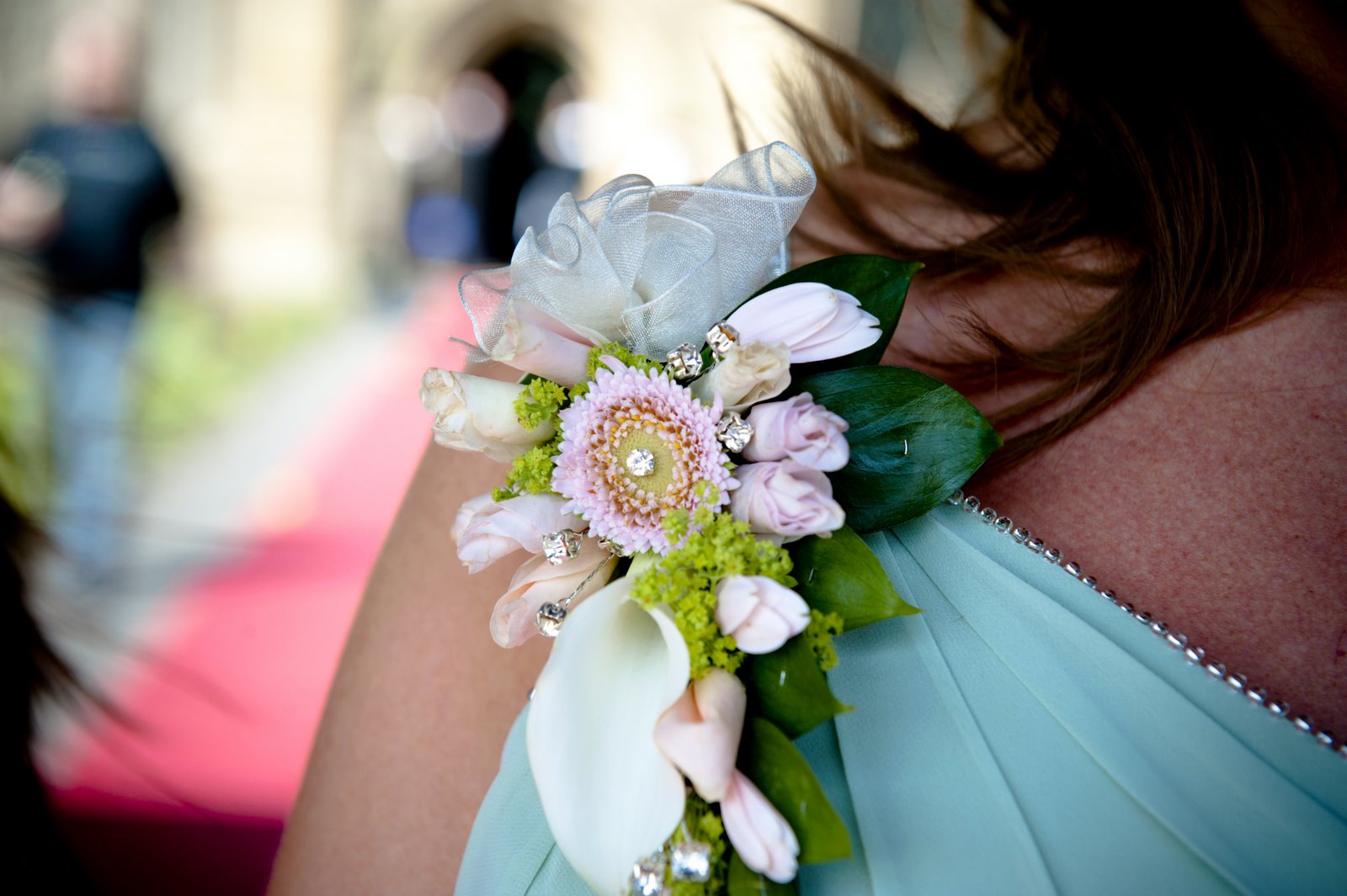 Flower Design Beautiful Bridesmaid's Bouquets Soft Pastel Shaded