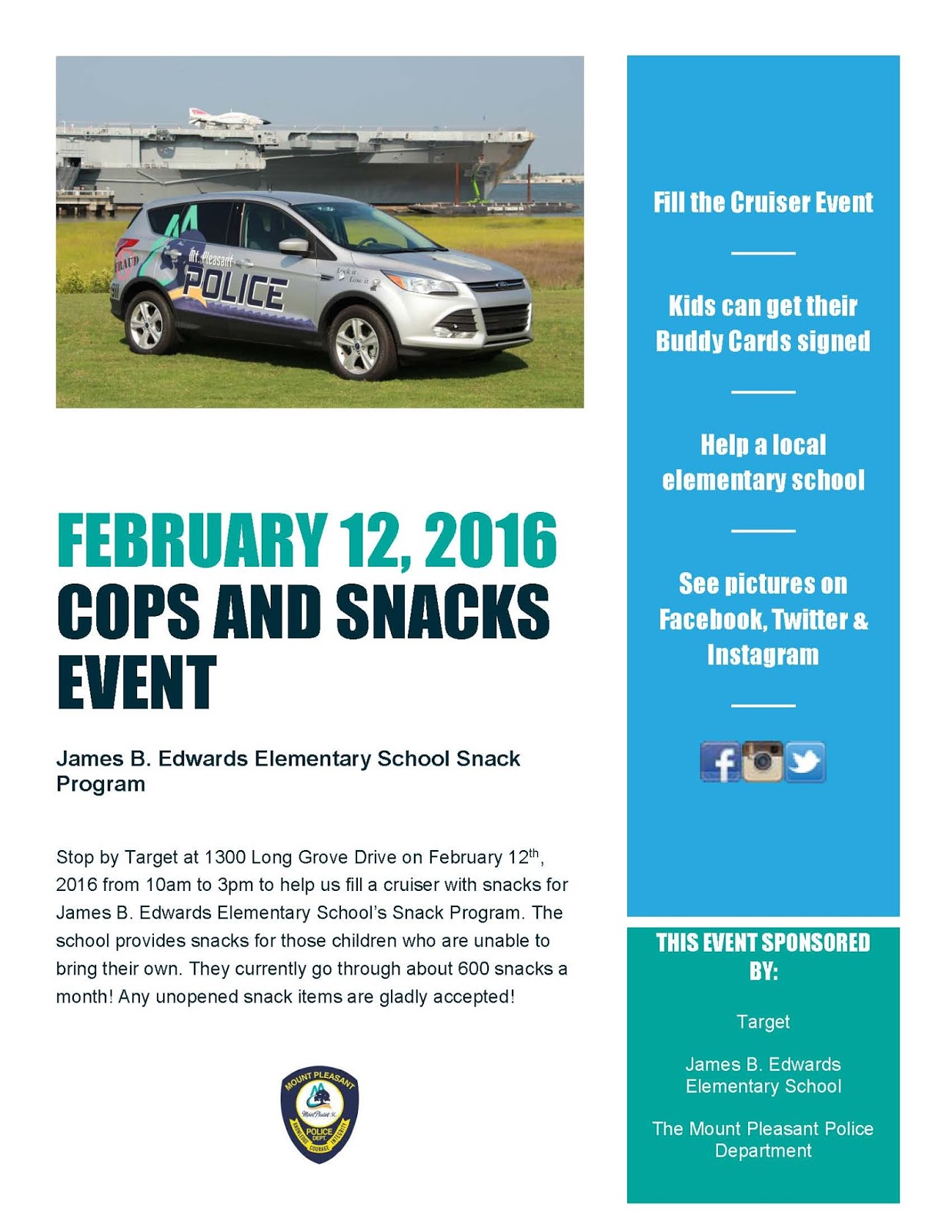 Cops and Snacks 2016