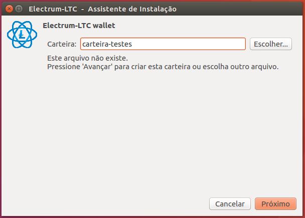 Criar uma nova carteira de Litecoin com Electrum-LTC Criar uma nova carteira de Litecoin com Electrum-LTC
