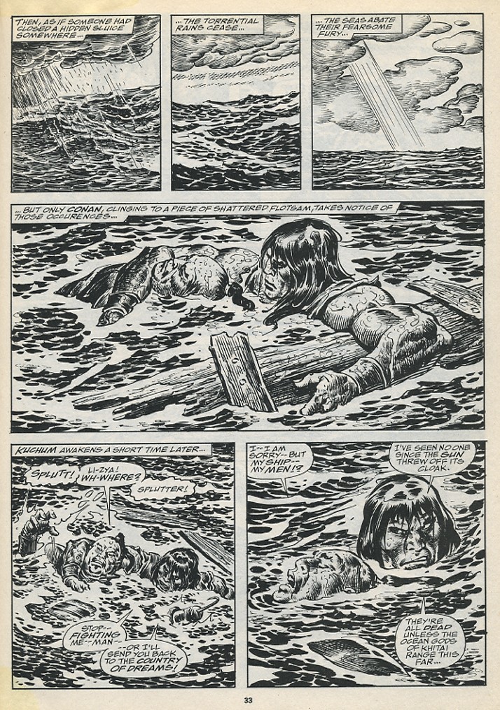 The Savage Sword Of Conan issue 194 - Page 35