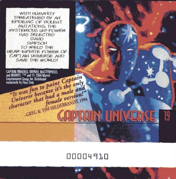 Read online The X-Men And Captain Universe: Sleeping Giants comic -  Issue # Full - 40