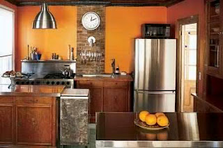 Pouring Light and Modernity into a Sad Small Kitchen remodel a small kitchen old classic contemporary vintage styles with brick wall style and flat orange