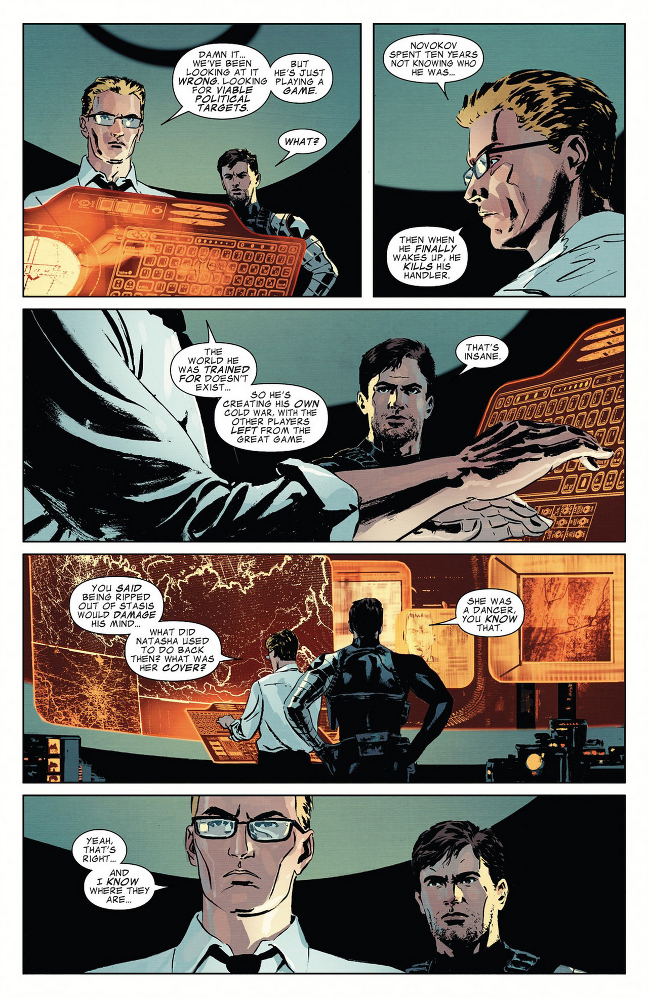 Read online Winter Soldier comic -  Issue #9 - 7