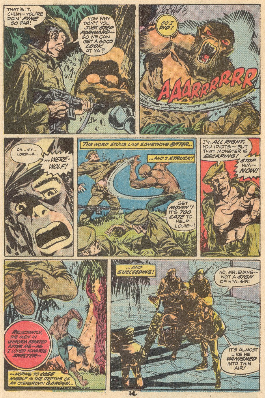 Read online Werewolf by Night (1972) comic -  Issue #5 - 11