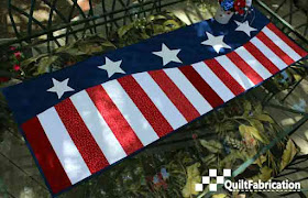 Patriotic Wave by QuiltFabrication