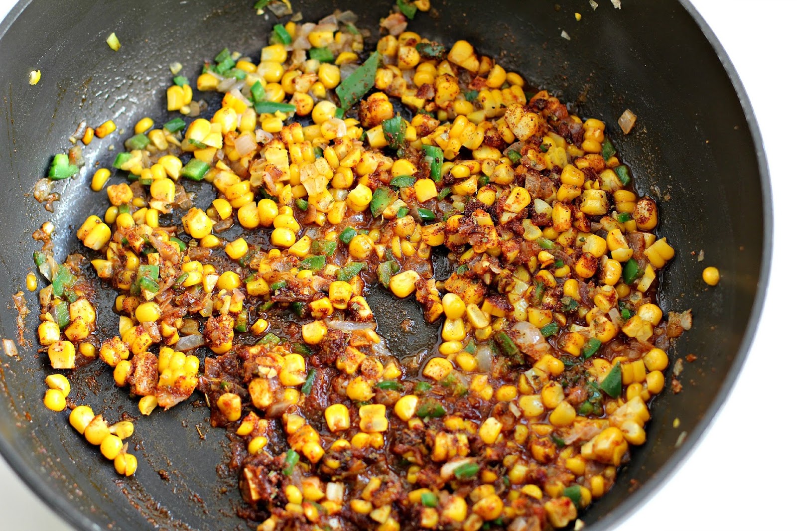 Milk and Honey Stuffed Green Peppers with CorianderLime Yoghurt Dressing