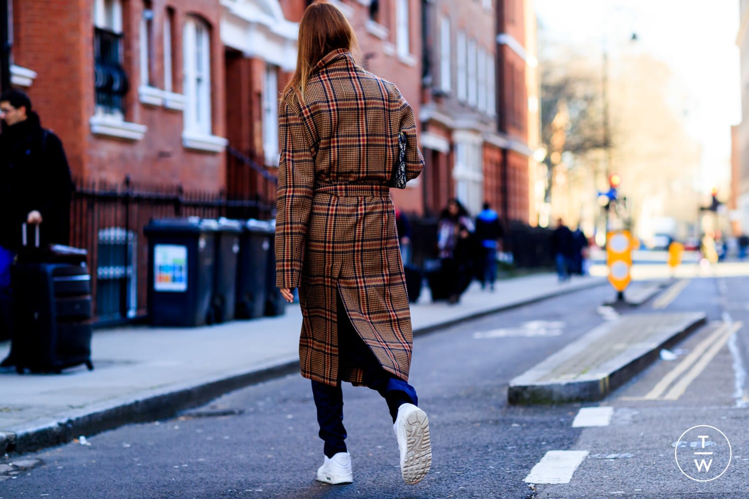 womenswear_check pattern - DIMANCHE