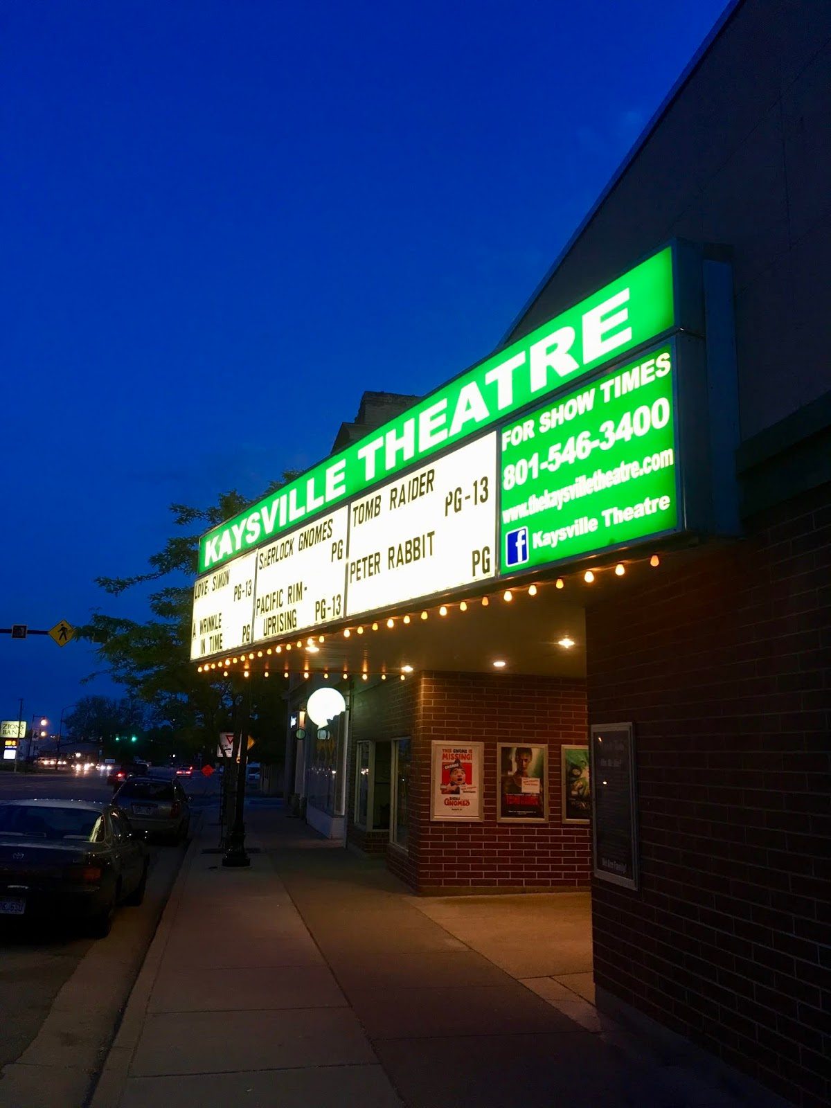 Kaysville Dollar Theater Movie Times
