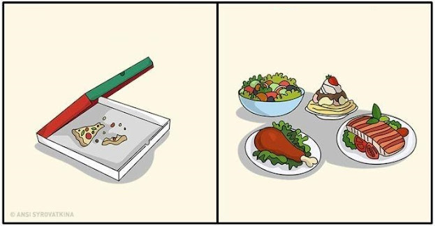 αστείες εικόνες δείχνουν πώς αλλάζει η ζωή ενός ανθρώπου μετά το γάμο