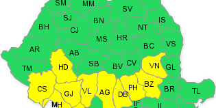 Revin ploile: ANM a emis Cod Galben pentru 11 judeţe