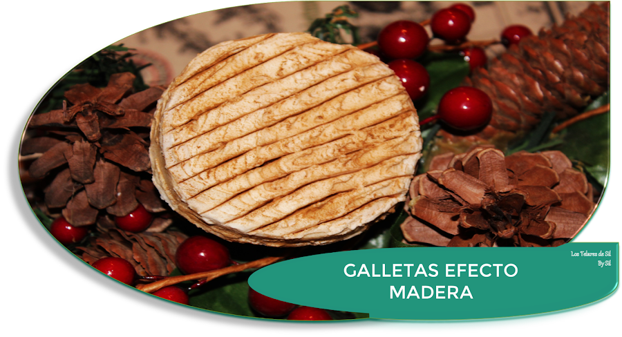 GALLETAS EFECTO MADERA