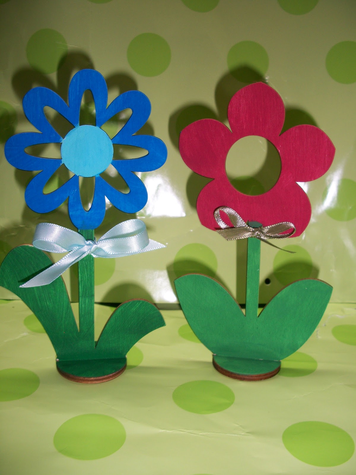 Sugar, Spice, and Lace Quick Craft Wood Flowers