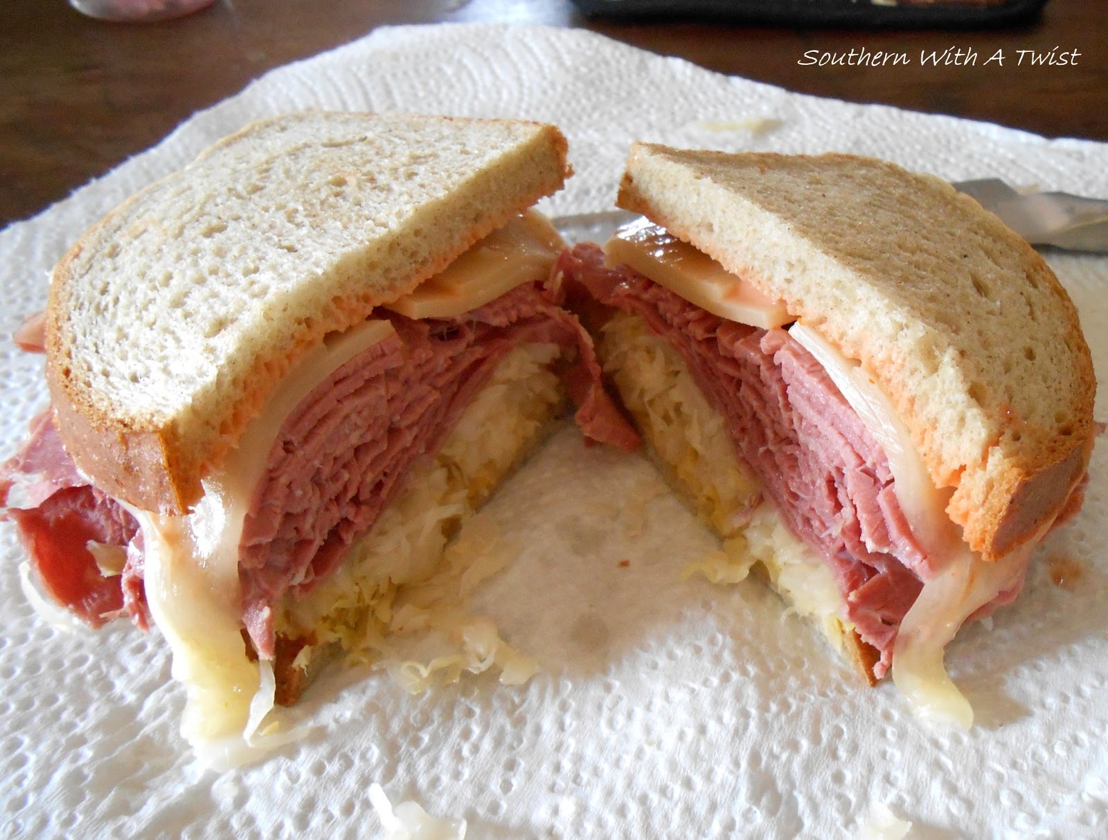 Southern With A Twist Corned Beef Brisket and Reuben Sandwiches