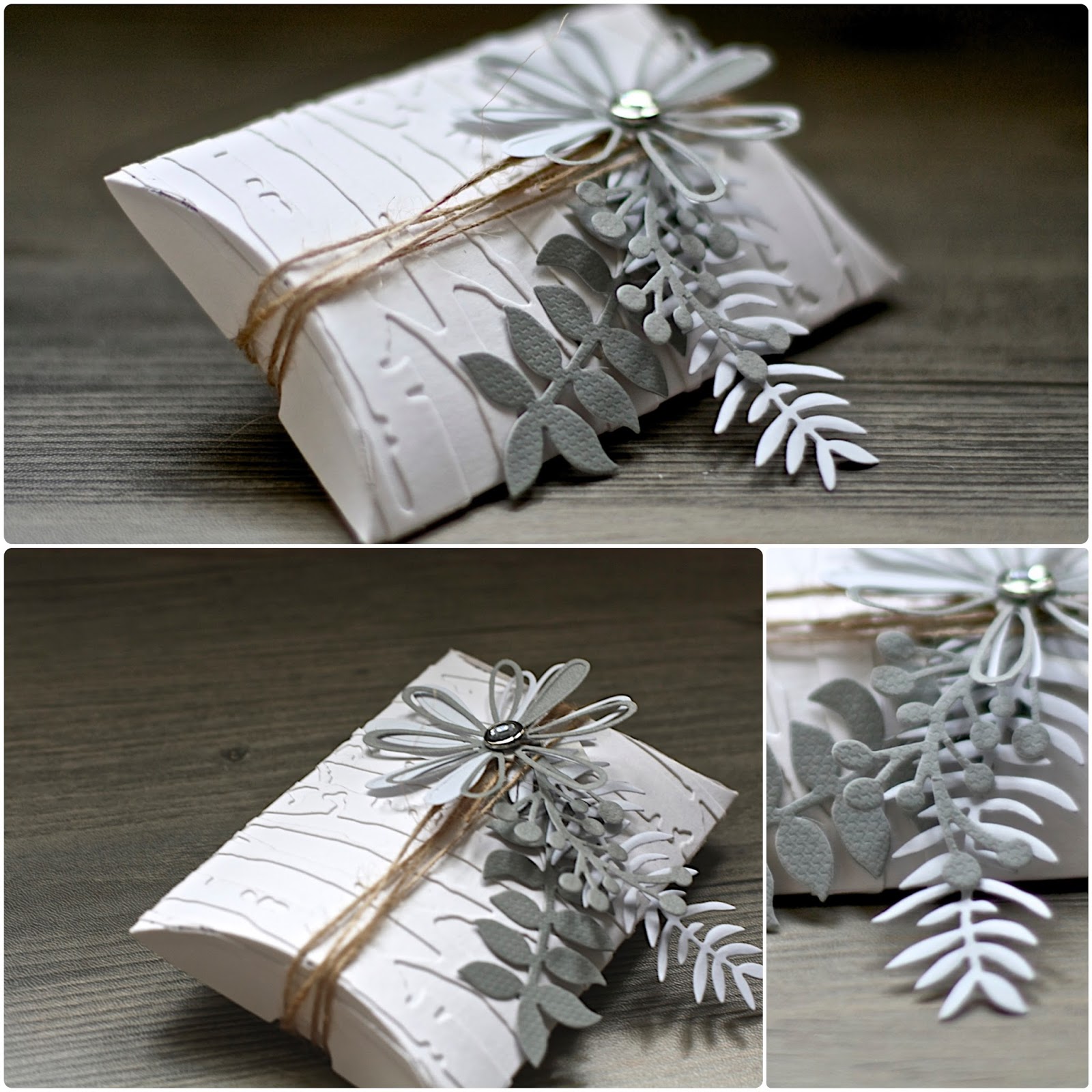 Crafting ideas from Sizzix UK Pillow Box