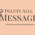 Delete all messages at once on Facebook