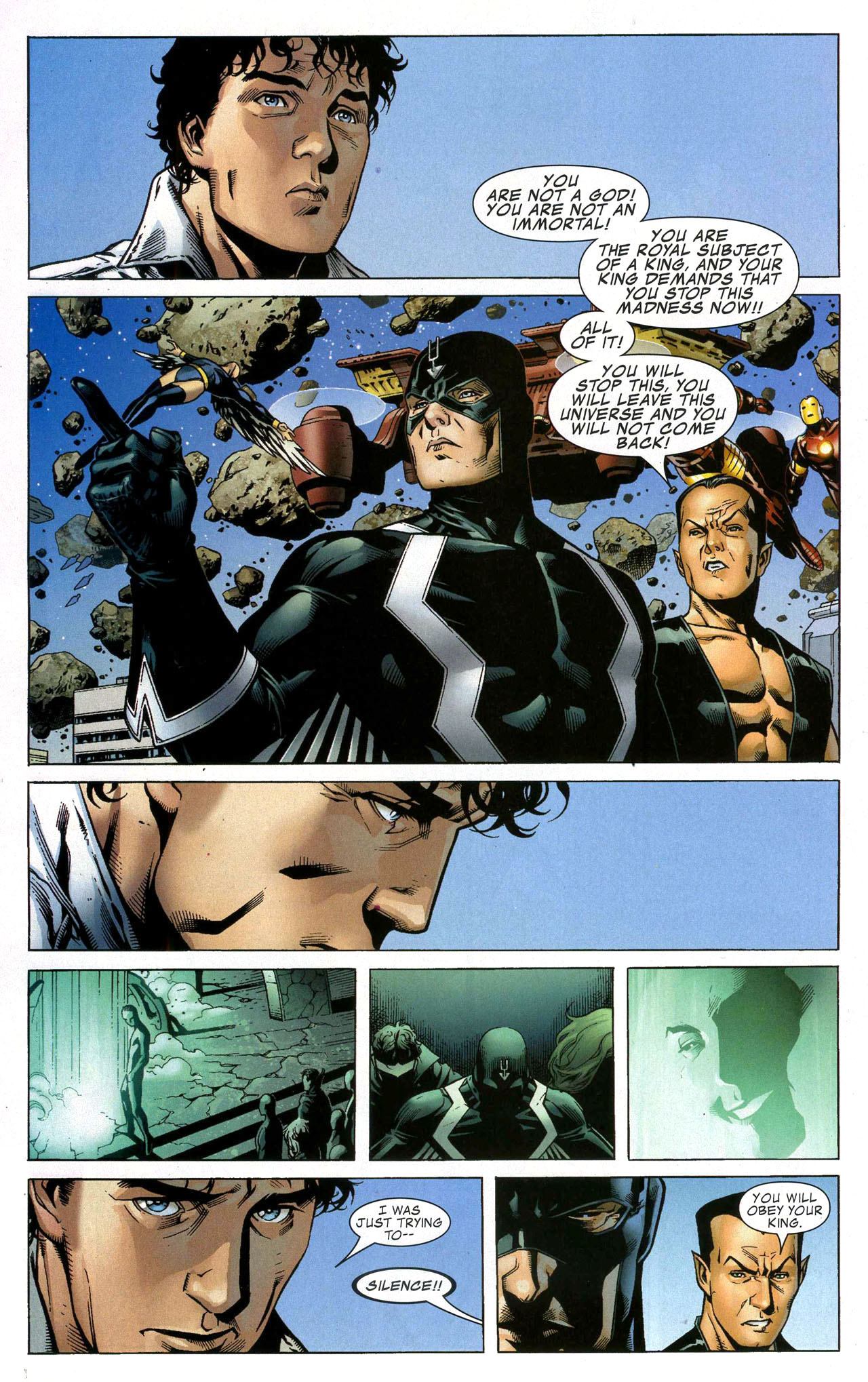 Read online New Avengers: Illuminati (2007) comic -  Issue #3 - 18