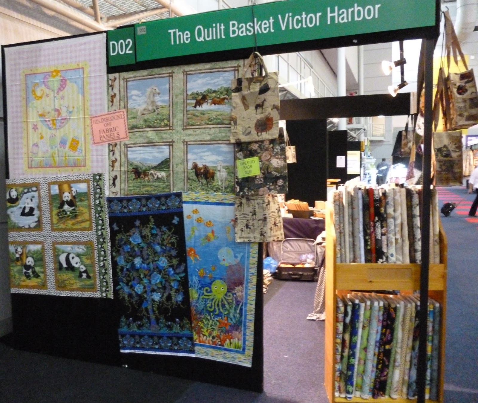 The Quilt Basket AT THE BRISBANE STITCHES & CRAFT SHOW