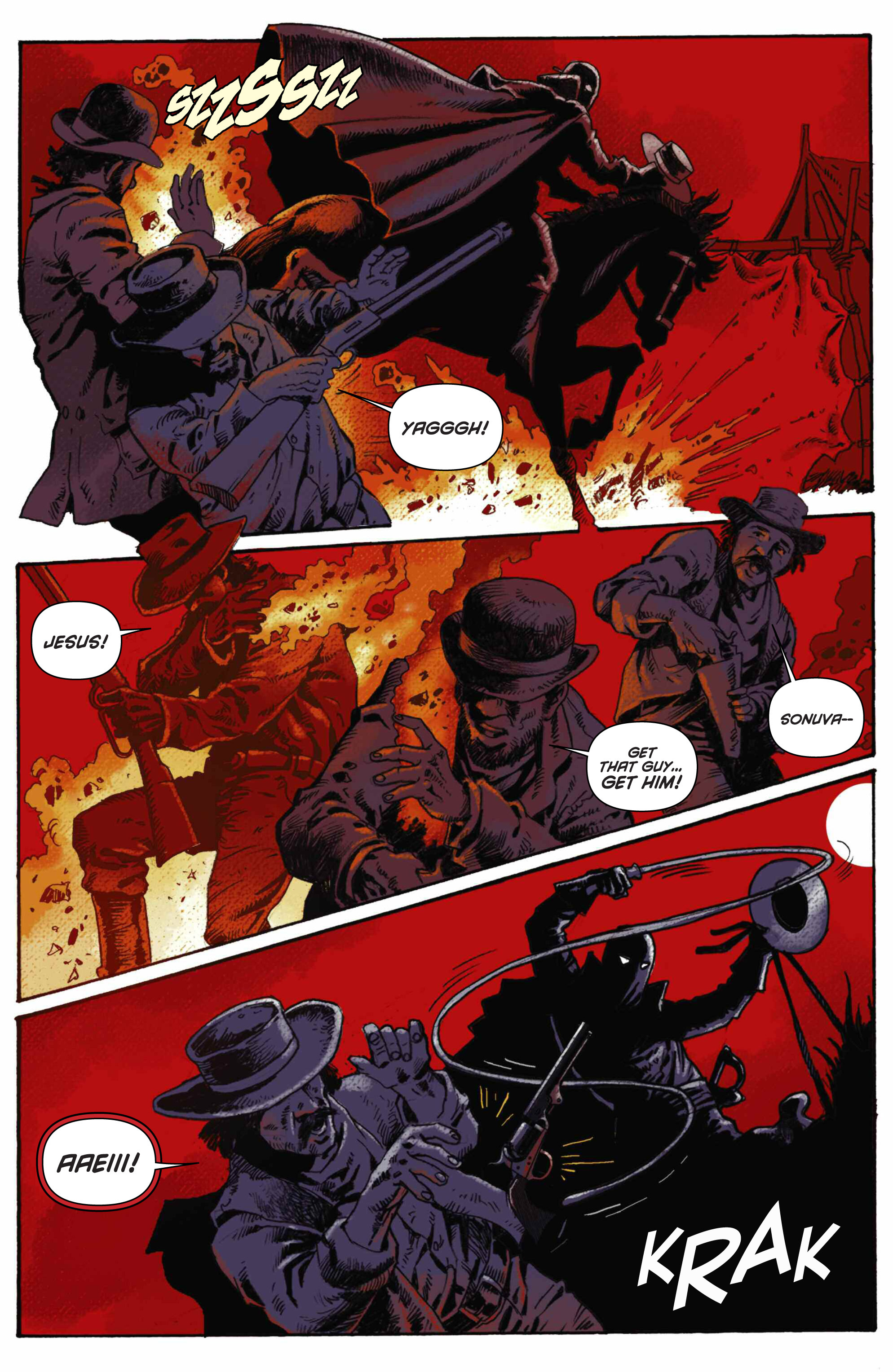Read online Django/Zorro comic -  Issue #4 - 22