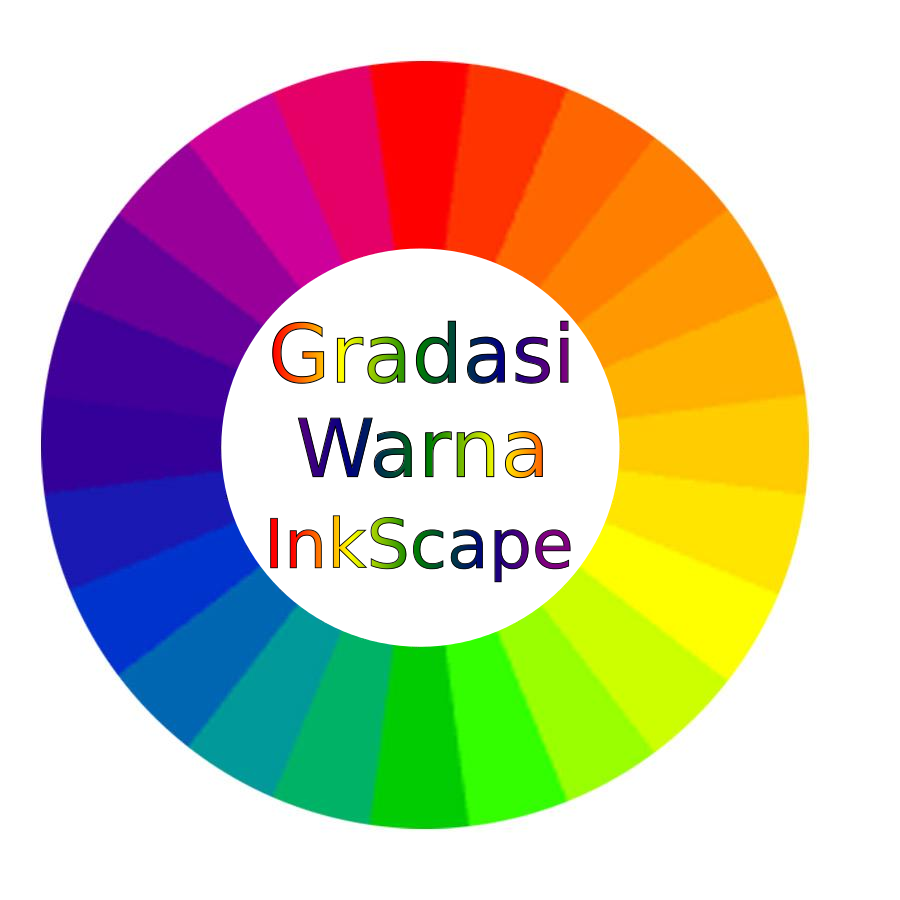 Стоп цвет. Gradasi warna rans.