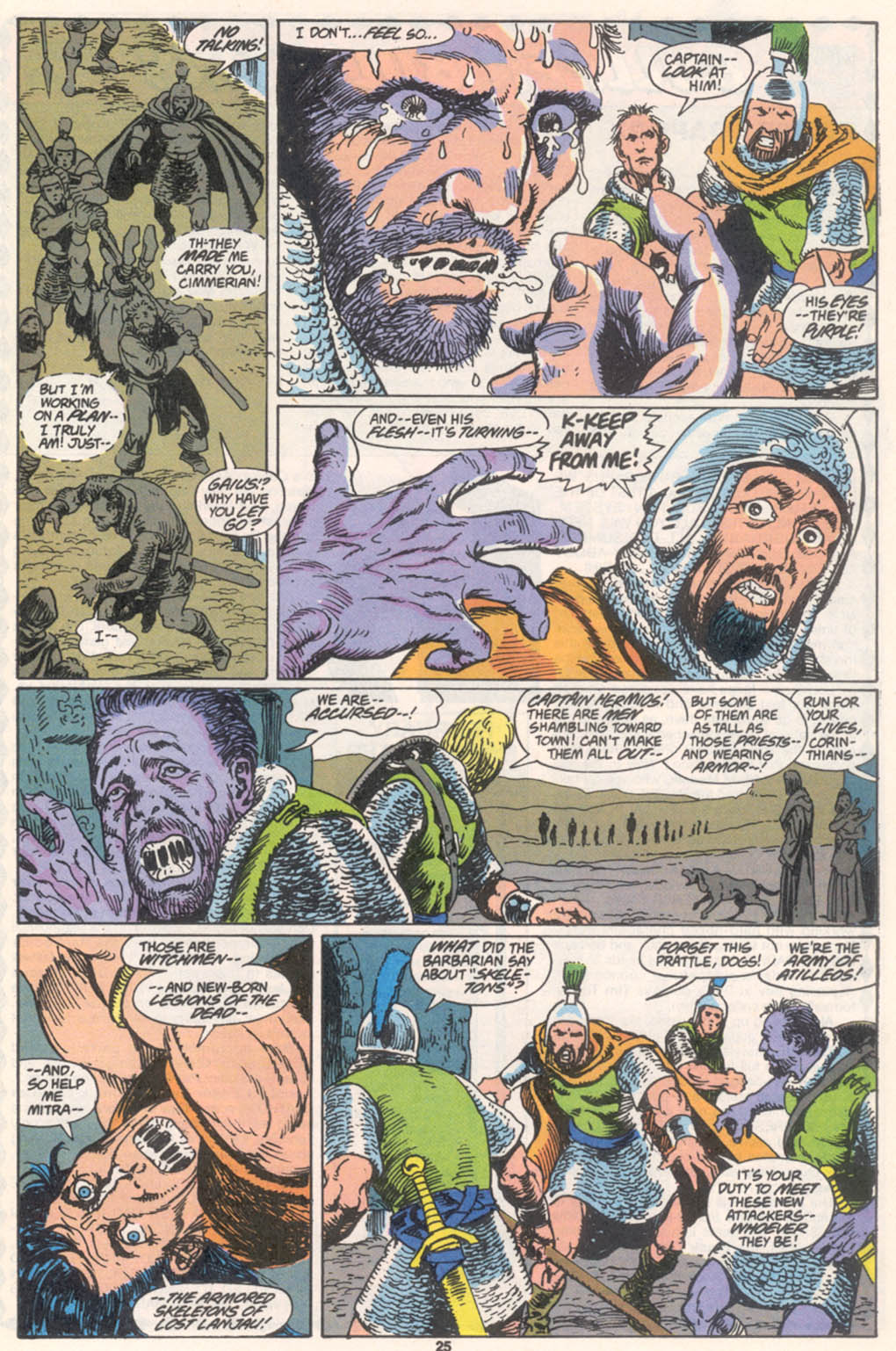 Read online Conan the Barbarian (1970) comic -  Issue #255 - 20