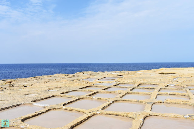 Salinas Qbajjar, isla de Gozo (Malta)