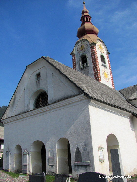 Pot kulturne dediščine Žirovnica, Rodine cerkev sv. Klemena
