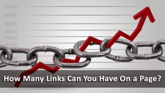How many links can you have on a page?