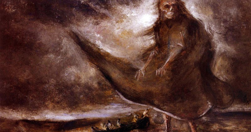 The Cult of Me: Drabbles of Art - The Water Ghost by Alfred Kubin