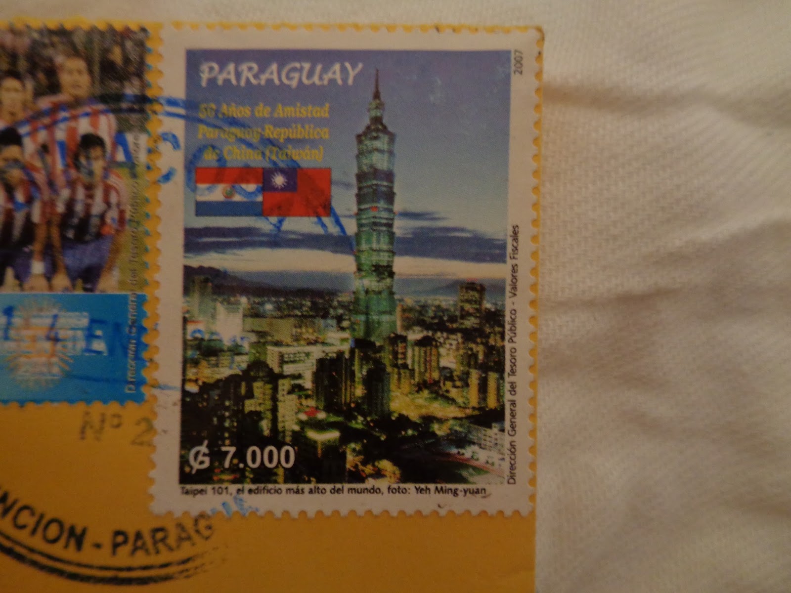 Collecting Postcards Paraguay