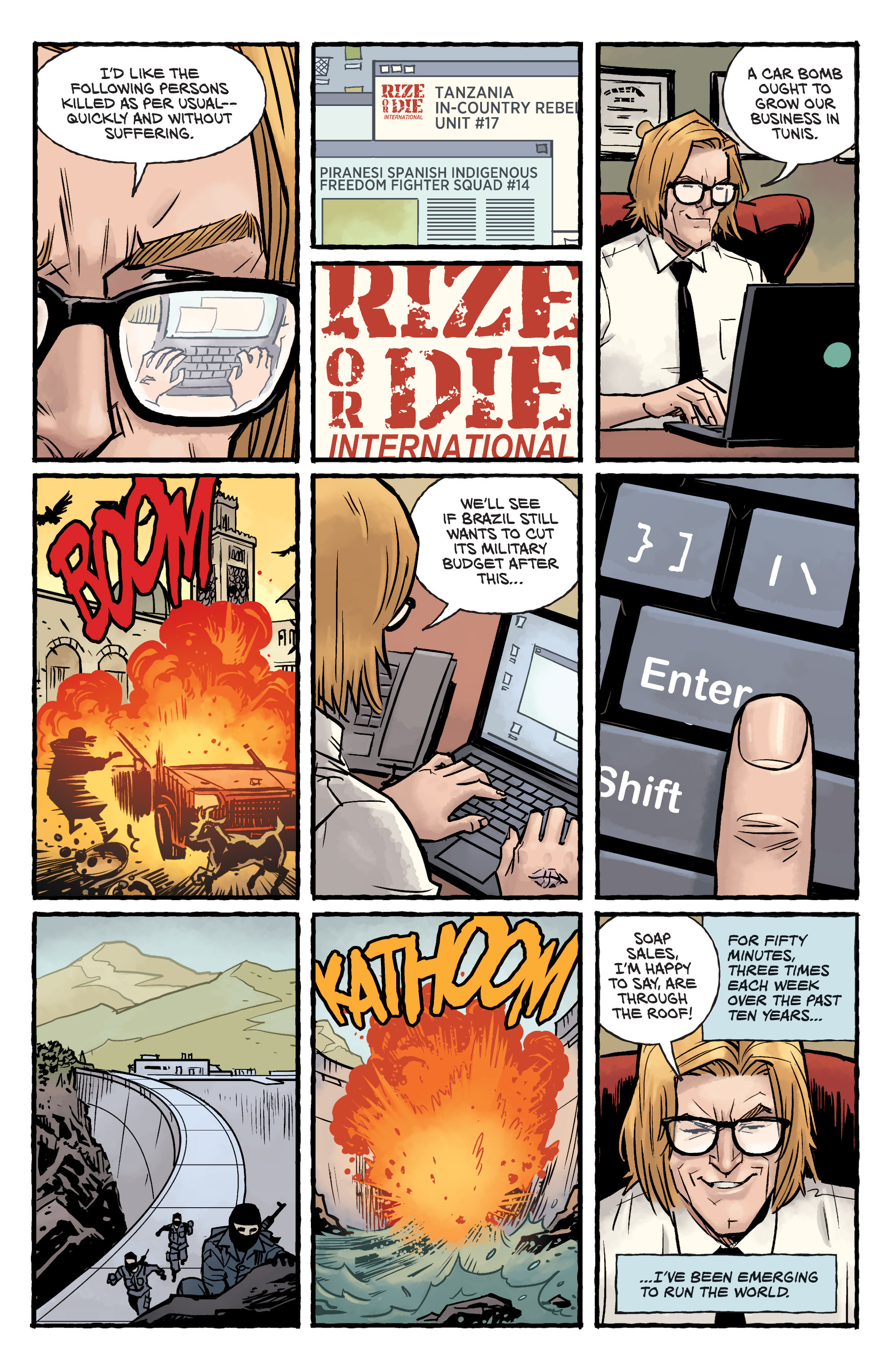 Read online Fight Club 2 comic -  Issue #1 - 23
