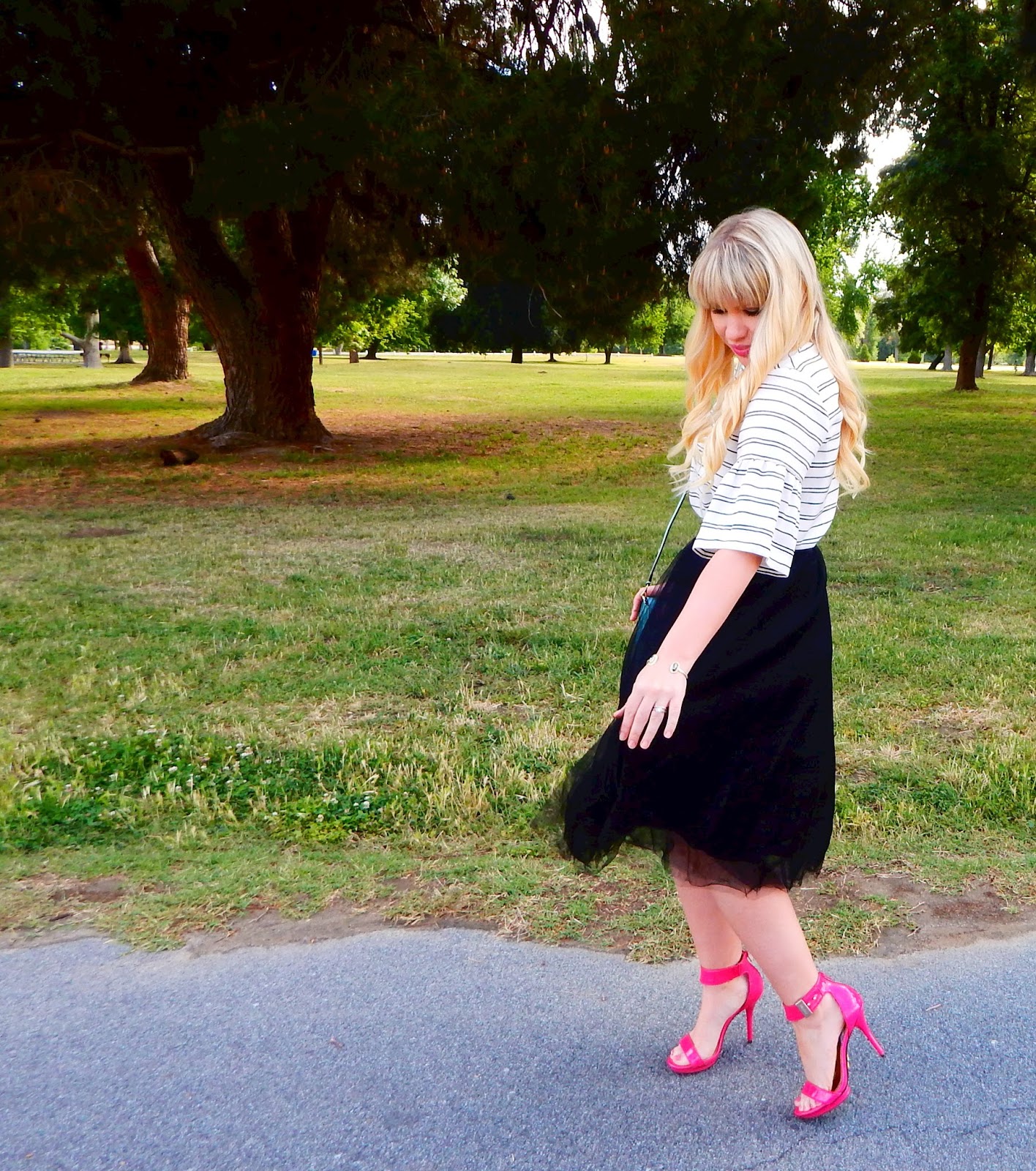 Black Tulle Skirt Outfit