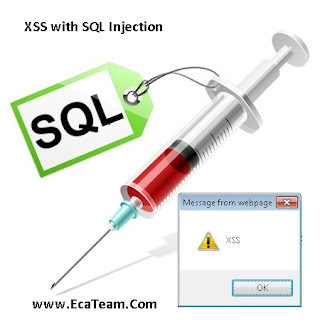 XSS with SQL Injection ~ EcaTeam.Com - Eagle Cyber Army