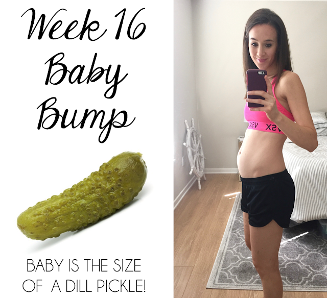 Pregnancy Update Week 1516 Our Dill Pickle, Weight Gain, and My