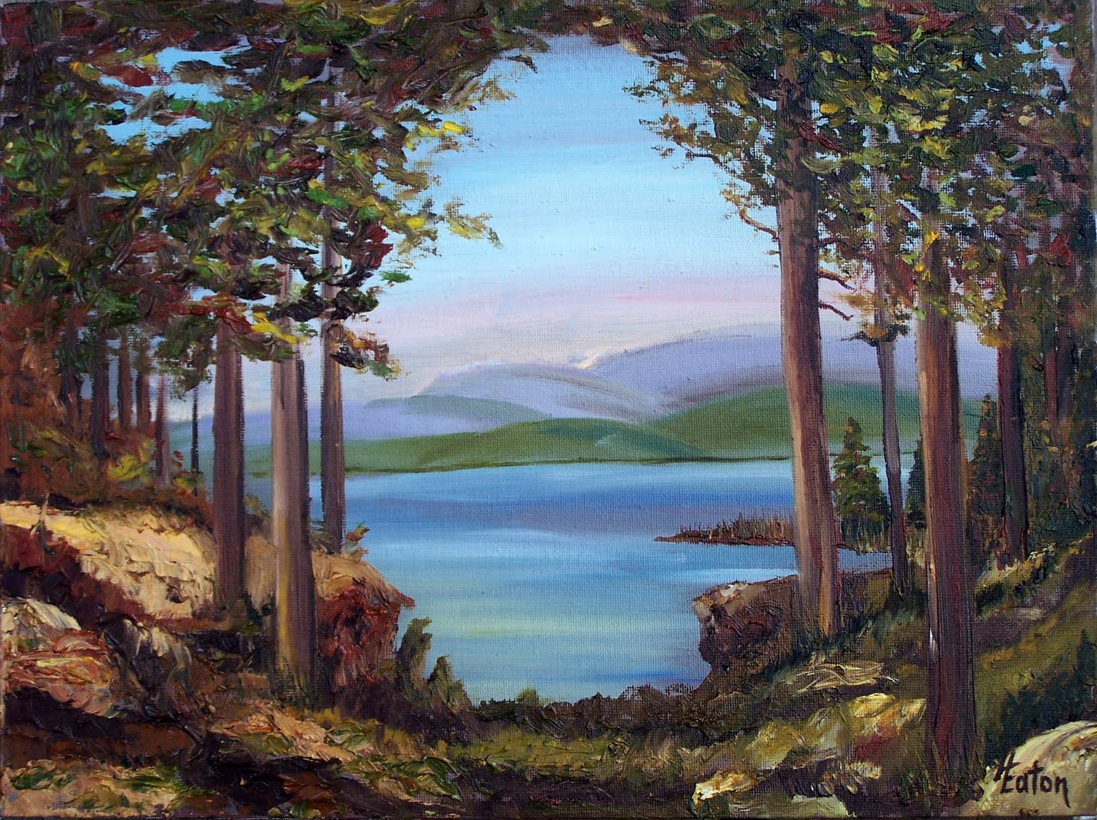 Word Weaver Art View from this Side