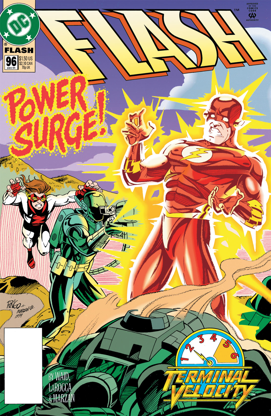 Read online The Flash (1987) comic -  Issue #96 - 1