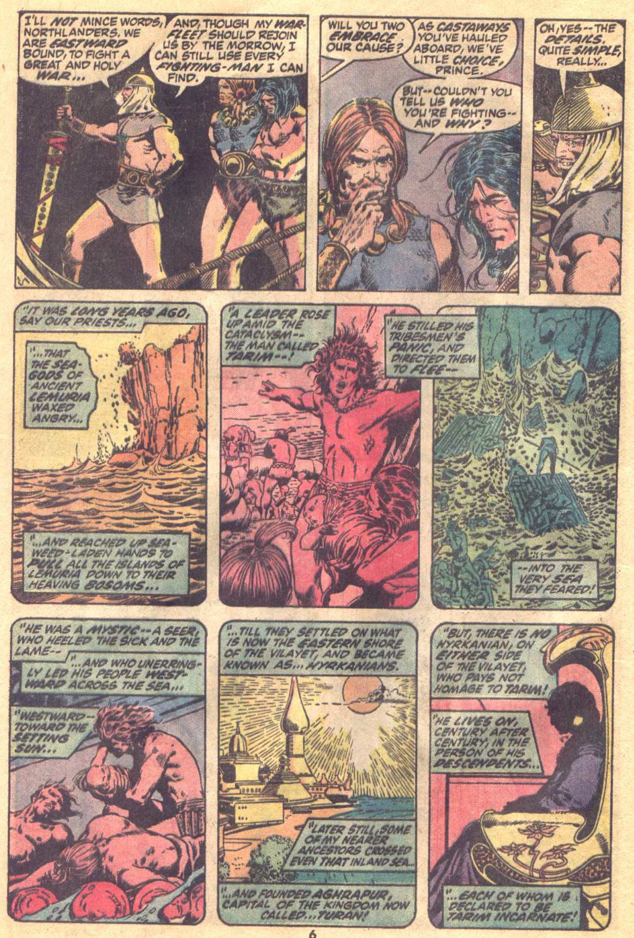 Read online Conan the Barbarian (1970) comic -  Issue #19 - 6