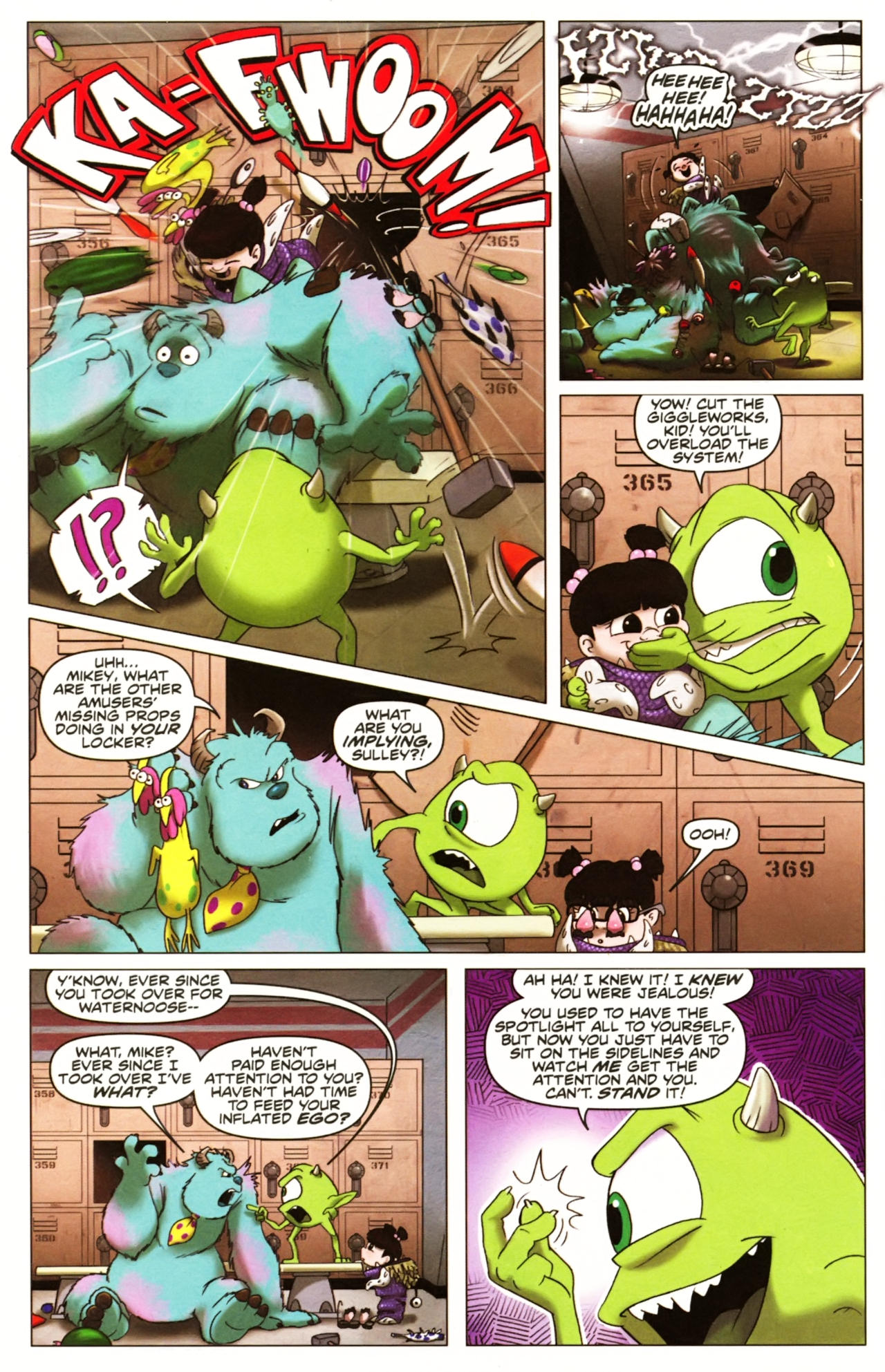 Read online Monsters, Inc: Laugh Factory comic -  Issue #1 - 13