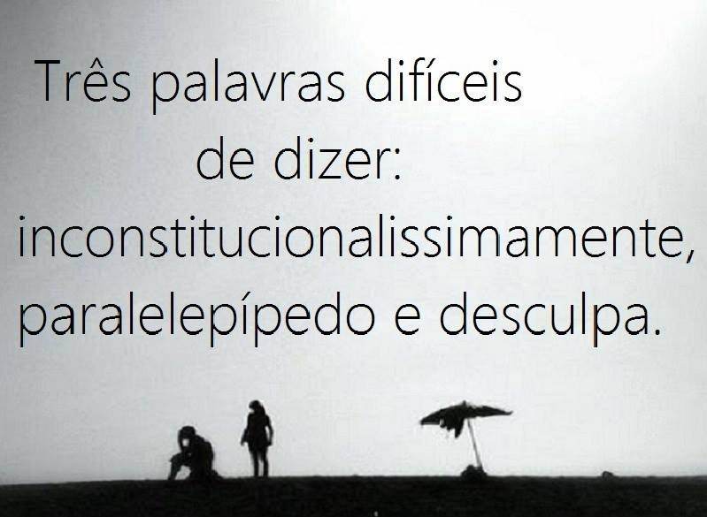 FRATERLUZ Três palavras difíceis de dizer...