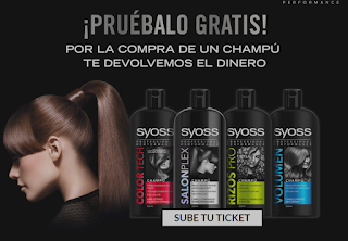 Producto gratis : Champú Syoss