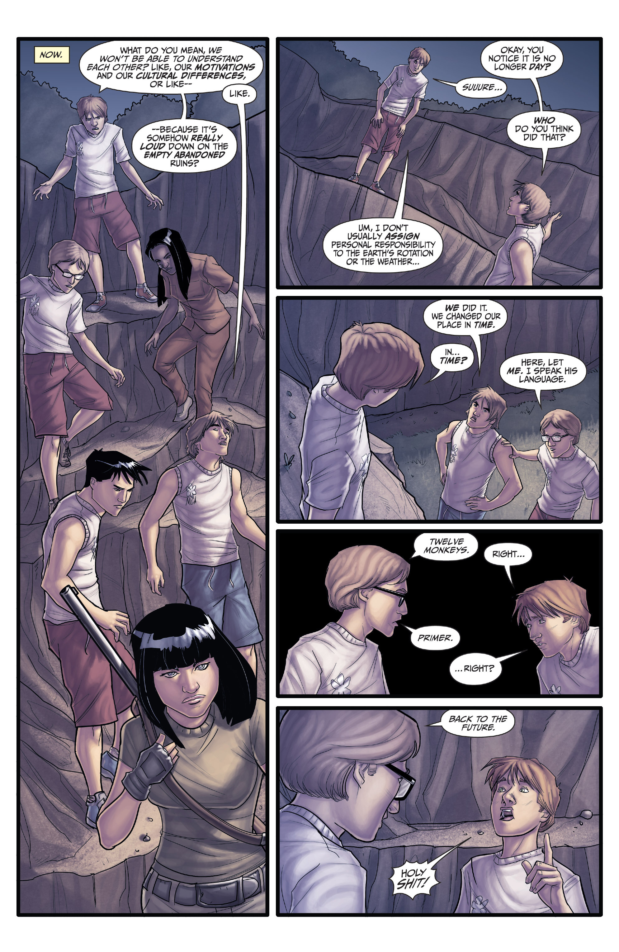 Read online Morning Glories comic -  Issue #22 - 13