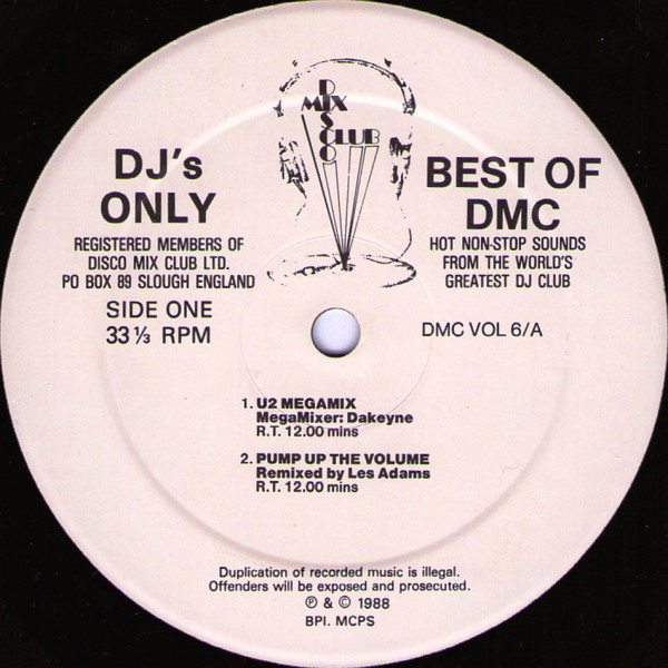 Music download blogspot 80s 90s DMC BEST OF DMC VOL 6