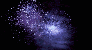 Resultado de imagen de fuegos artificiales gif
