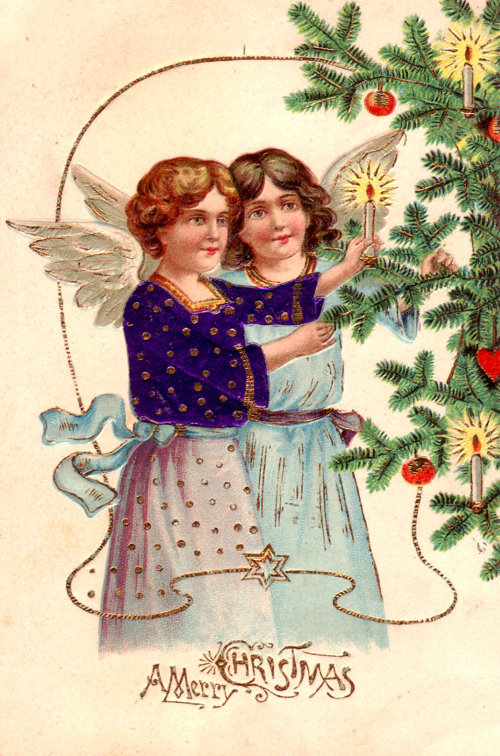 Арт-Бандероли: Американский Рождественский Винтаж