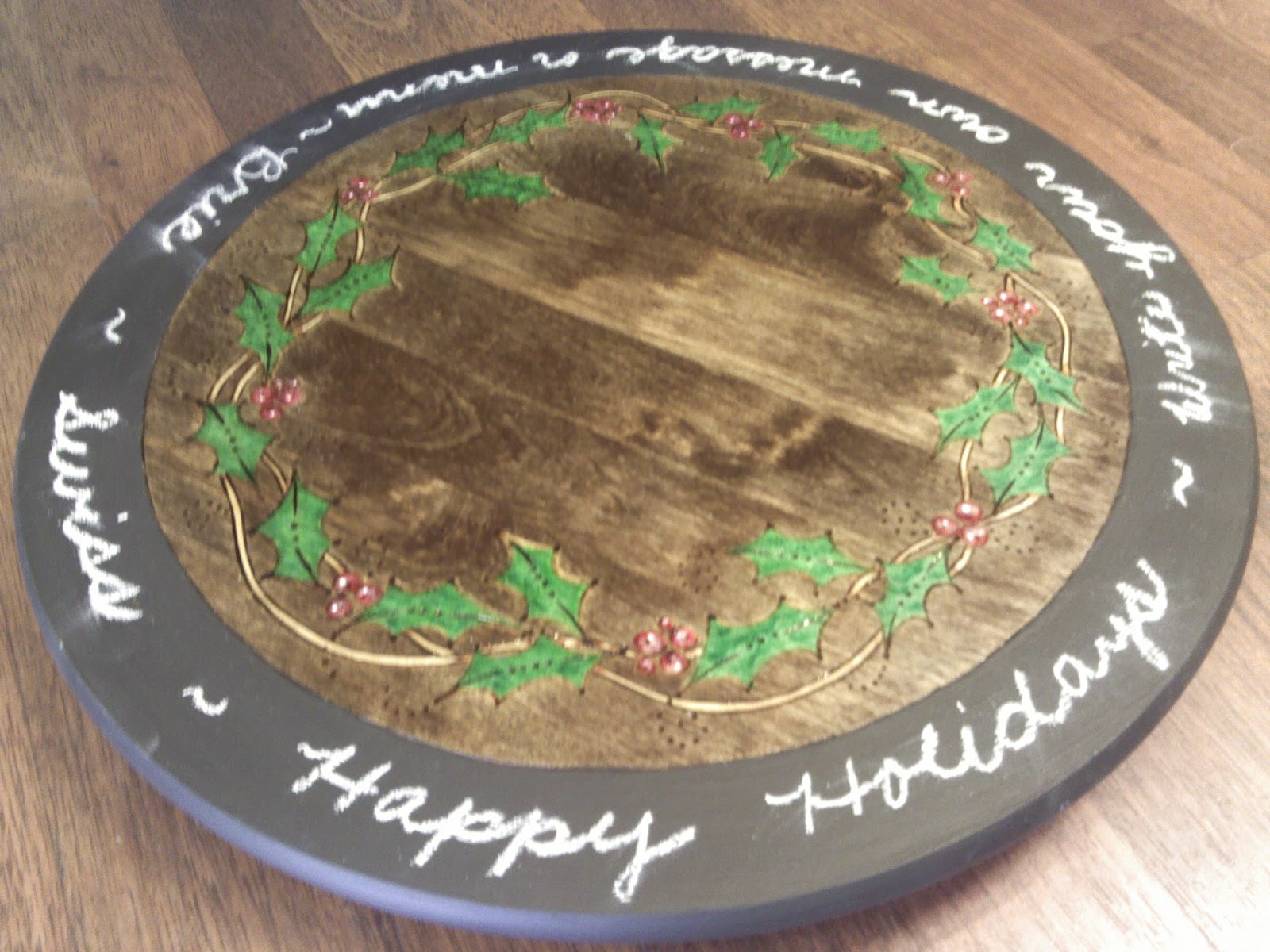Sonburnt Designs Christmas Lazy Susan (new)