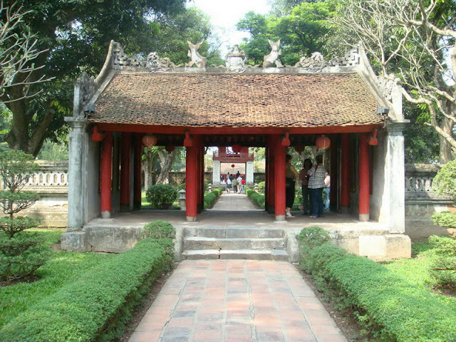 Le temple littérature au Viet Nam - Photo An Bui