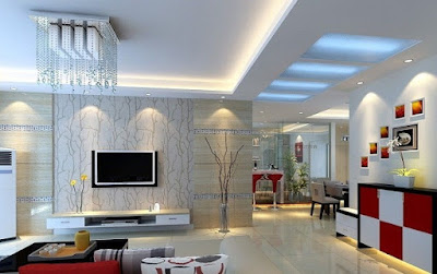 LED indirect lighting for false ceiling designs